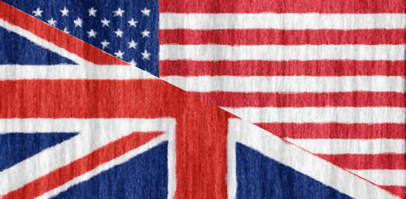 Inglés americano vs. Inglés británico