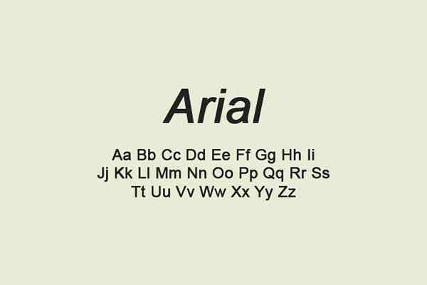 Arial vs. Helvetica