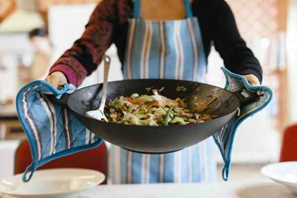 Différence entre une poêle et un wok