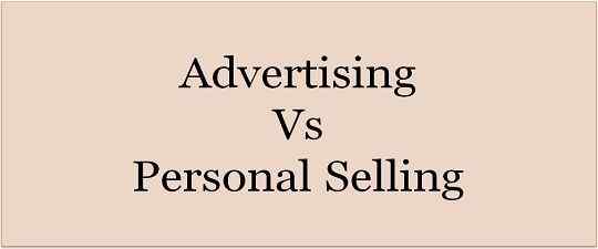 Diferencia entre publicidad y venta personal