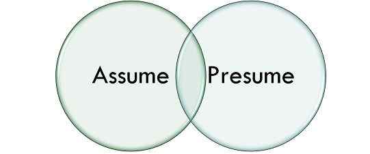 Différence entre supposer et présumer