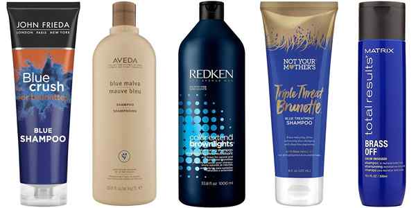 Różnica między niebieskim szamponem a fioletowym szamponem