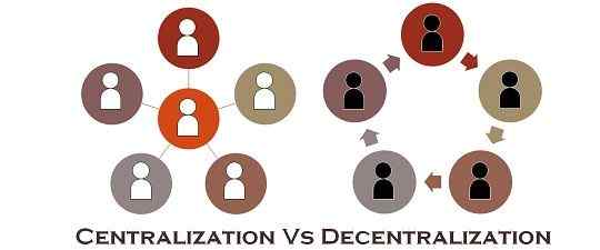 Diferencia entre la centralización y la descentralización