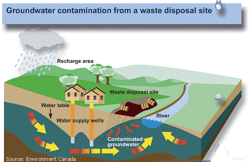 Différence entre la contamination et la pollution