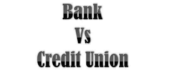 Différence entre la Credit Union et la banque