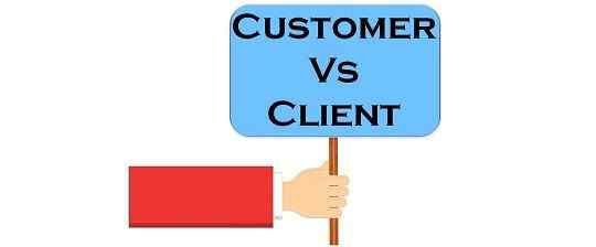 Diferencia entre el cliente y el cliente