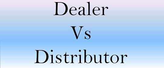 Perbedaan antara dealer dan distributor