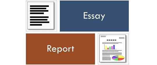 Diferencia entre ensayo e informe