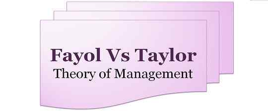 Unterschied zwischen Fayol und Taylors Managementtheorien