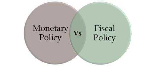 Diferencia entre la política fiscal y la política monetaria