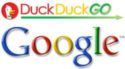 Unterschied zwischen Google und Duckduckgo