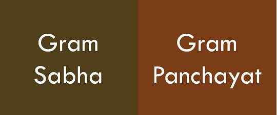 Diferencia entre Gram Sabha y Gram Panchayat