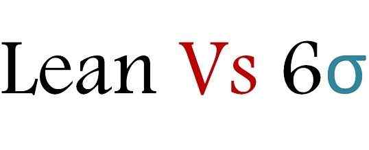 Diferencia entre Lean y Six Sigma