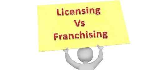 Différence entre les licences et la franchise