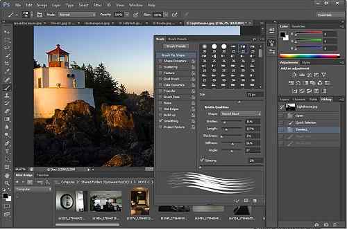 Perbedaan antara Lightroom dan Photoshop