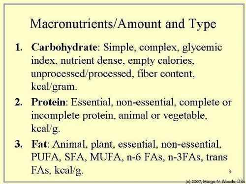 Perbezaan antara mikronutrien dan makronutrien