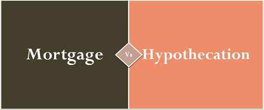 Différence entre l'hypothèque et l'hypothèse