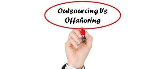 Perbedaan antara outsourcing dan offshoring