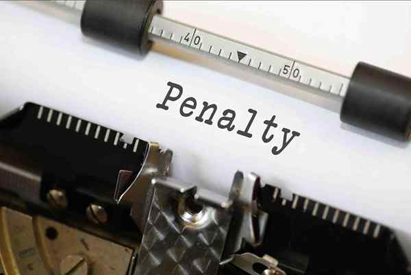 Diferencia entre penalización y multa