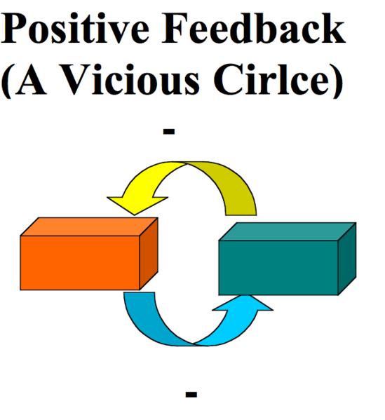 Unterschied zwischen positivem Feedback und negativem Feedback