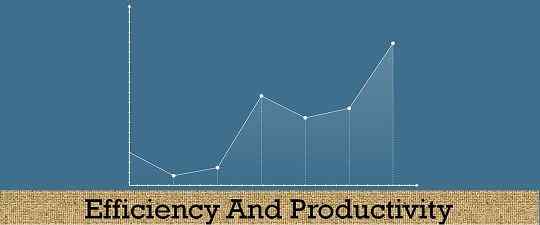 Diferencia entre productividad y eficiencia