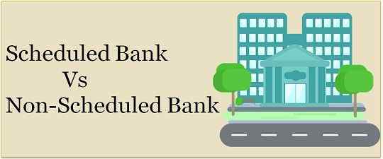 Perbedaan antara bank yang dijadwalkan dan bank yang tidak dijadwalkan