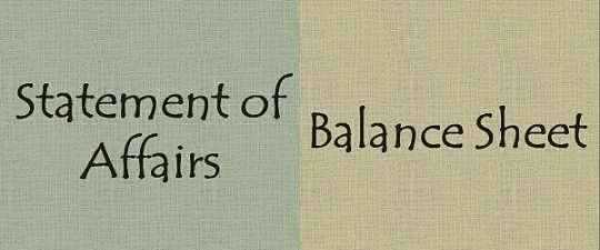 Diferencia entre la declaración de asuntos y el balance general