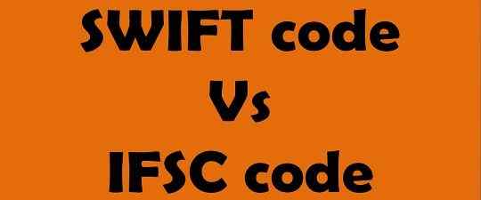 Différence entre le code rapide et le code IFSC