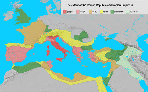 Perbedaan antara Republik Romawi dan Kekaisaran Romawi