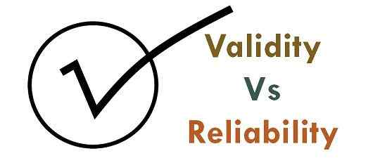 Diferencia entre validez y confiabilidad