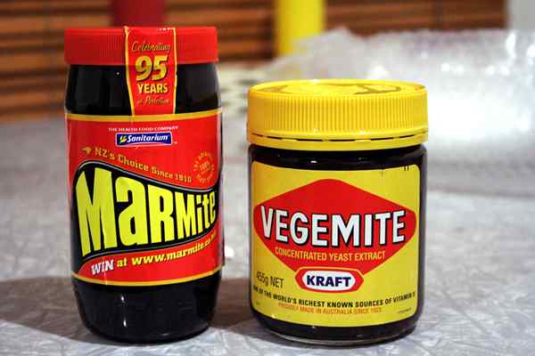 Unterschied zwischen Vegemite und Marmite