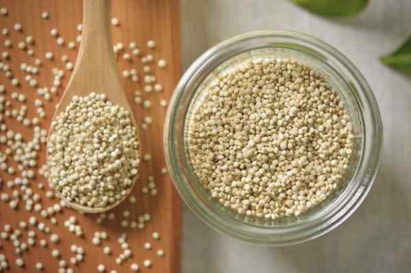 Différence entre le riz blanc et le quinoa