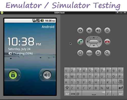 Unterschiede zwischen Android -Emulator und Simulator