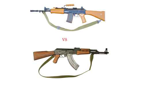 Diferencia entre un AK-47 y un INSAS