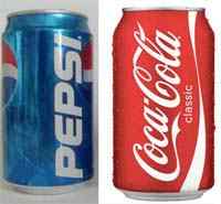 Perbedaan antara Coke dan Pepsi