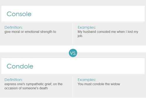 Perbezaan antara kondol dan konsol