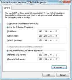 Perbezaan antara IP dinamik dan statik