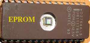 Différence entre eeprom et eprom