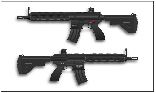 Perbezaan antara HK416 dan M4