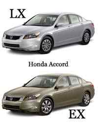 Perbedaan antara Honda Accord LX dan EX