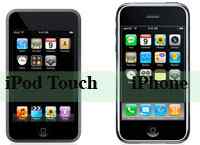 Perbezaan antara iPhone dan iPod Touch