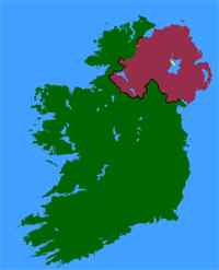 Diferencia entre Irlanda e Irlanda del Norte