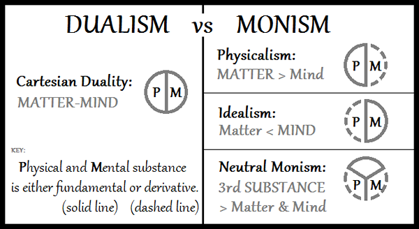 Diferencia entre el monismo y el dualismo