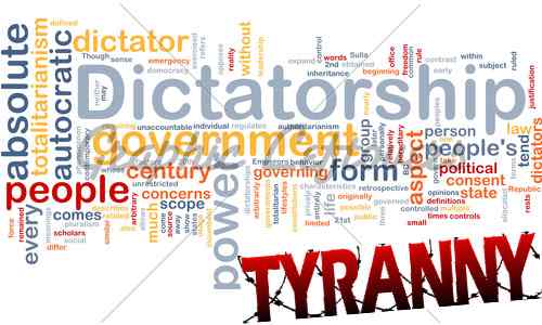 Diferencia entre la tiranía y la dictadura