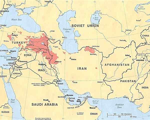 Diferencias entre kurdos y persas